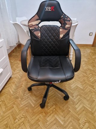 Silla Gaming XtR Negra Camuflaje