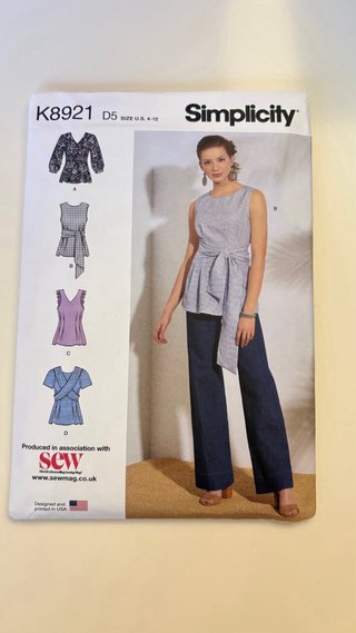 Patrones Simplicity 59324 y K8921
