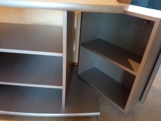 Mueble TV gris