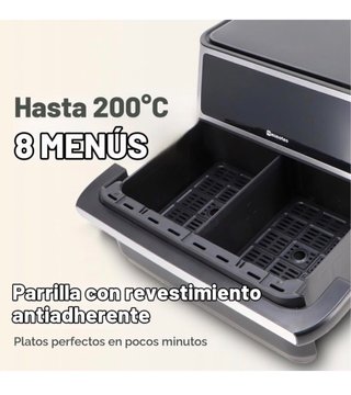 Freidora de Aire Mimoteo 11L Doble