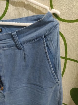 Pantalón ancho azul BOTELI