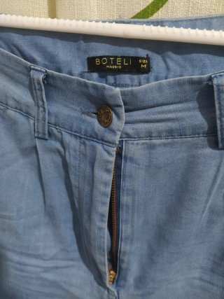 Pantalón ancho azul BOTELI