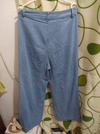 Pantalón ancho azul BOTELI