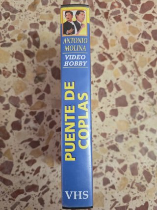 Película VHS Puente de Coplas Antonio Molina
