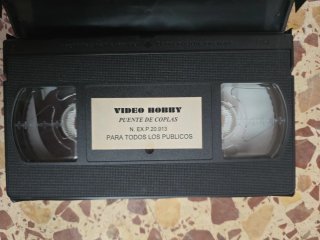 Película VHS Puente de Coplas Antonio Molina