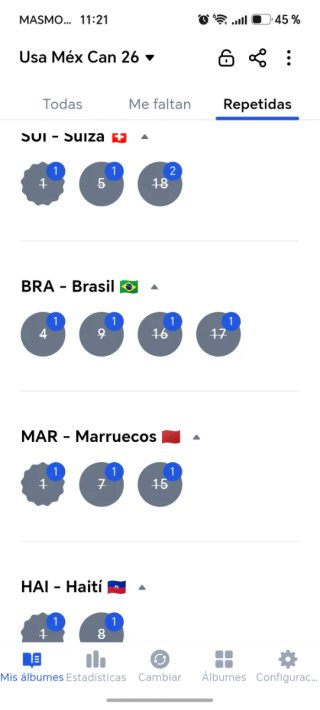 Venta de Cromos Mundial 2026