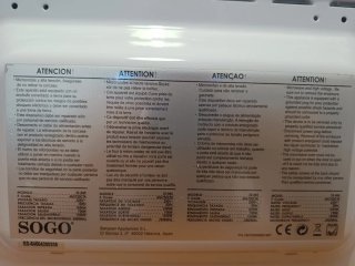 Microondas SOGO SS-845 20L Grill 1000W