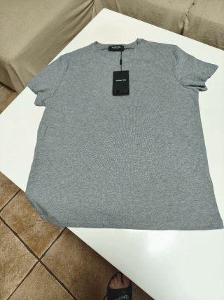 Camiseta Massimo Dutti Gris