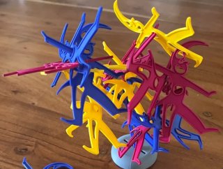 Juego de equilibrio Hombres Apilables