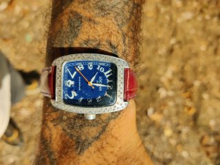 Orologio Locman Vintage Diamante Blu Argento