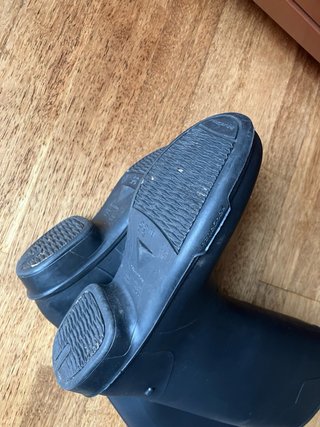 Botas de agua equitación niño negras