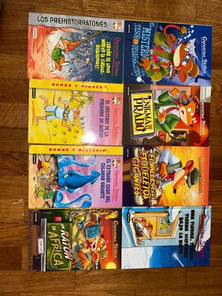 Pack Libros de geronimo stilton (divisible)