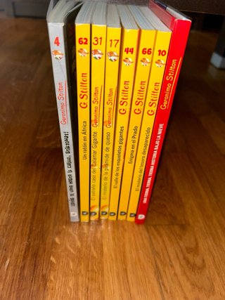 Pack Libros de geronimo stilton (divisible)