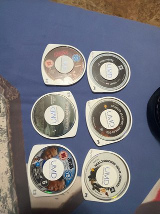 Lote 6 Juegos UMD PSP