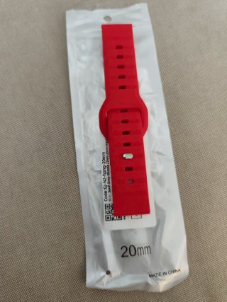 Correa Reloj Deportivo 20mm Roja