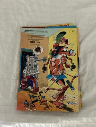 5 tebeos Mortadelo y Filemon 1981. Ed. Bruguera