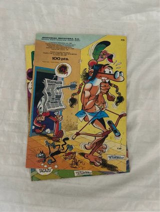 5 tebeos Mortadelo y Filemon 1981. Ed. Bruguera