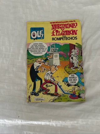5 tebeos Mortadelo y Filemon 1981. Ed. Bruguera