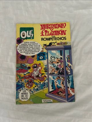 5 tebeos Mortadelo y Filemon 1981. Ed. Bruguera