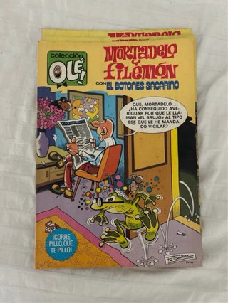 5 tebeos Mortadelo y Filemon 1981. Ed. Bruguera
