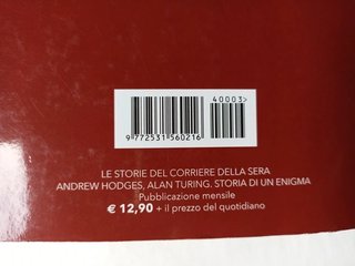 Storia di un enigma, Alan Turing, 9772531560216