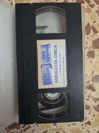 Película VHS Antonio Molina Andalucía Chica