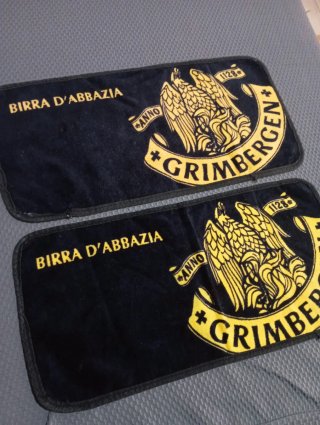 Panni da bar Birra Grimbergen da collezione