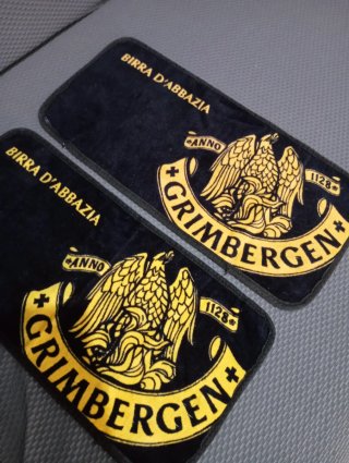 Panni da bar Birra Grimbergen da collezione