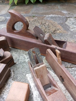 Garlopas y cepillos de carpintería