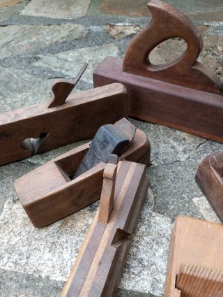 Garlopas y cepillos de carpintería