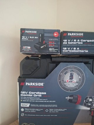 Taladro Percutor Parkside 12V 45Nm