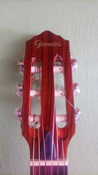 Guitarra Silent De viaje con aros desmontables