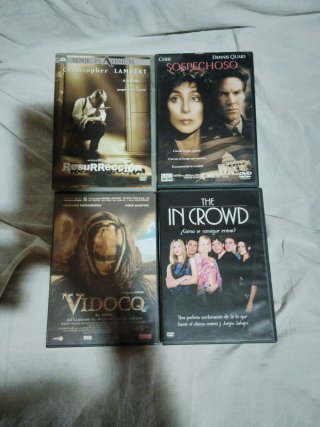 Lote 4 Películas DVD