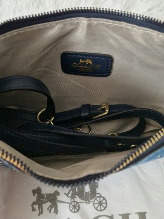 Bolso Coach Denim con Cristales