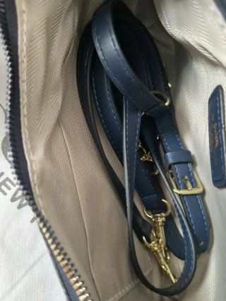 Bolso Coach Denim con Cristales