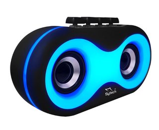 Altavoz Bluetooth Sytech Negro y Azul
