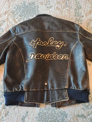 Chaqueta Harley-Davidson Negra/Marrón