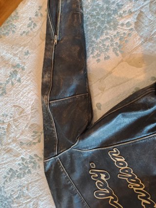 Chaqueta Harley-Davidson Negra/Marrón