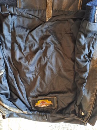 Chaqueta Harley-Davidson Negra/Marrón
