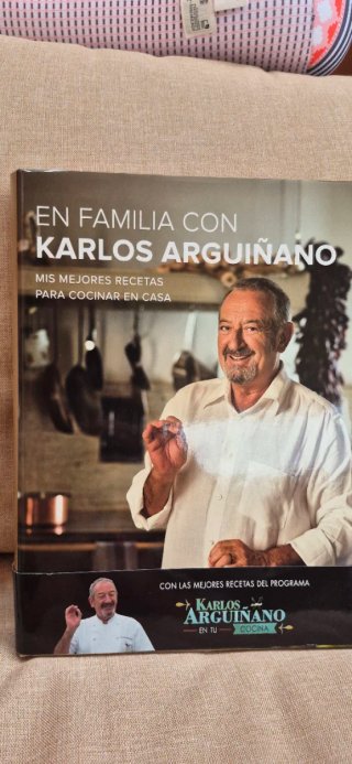6 Libros de recetas de cocina de Karlos Arguiñano.