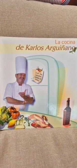 6 Libros de recetas de cocina de Karlos Arguiñano.