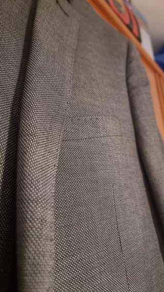 Traje Macson Gris Talla 52 Americana + Pantalón