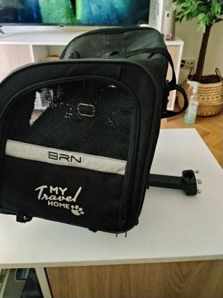 Transportín BRN para perro/gato bicicleta