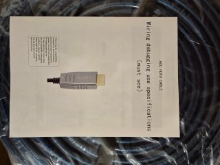 Cable HDMI 2.1 Fibra Óptica 60m 8K