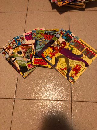Lote Iron Man Comics Forum (1983-1985) -11 Números