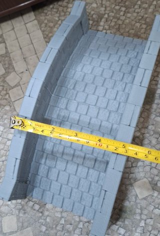 Puente para belenes y maquetas