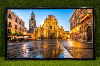 Cuadro Resina Epoxi Catedral Murcia A3