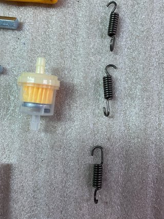 Embrague minimoto 3 zapatas + muelles  + chaveta