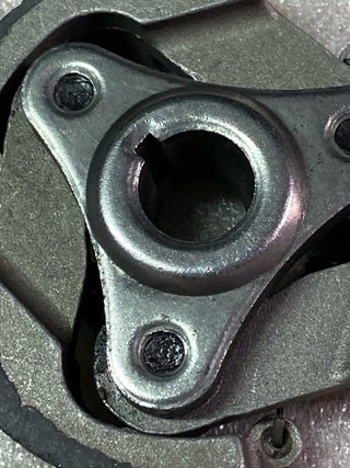 Embrague minimoto 3 zapatas + muelles  + chaveta