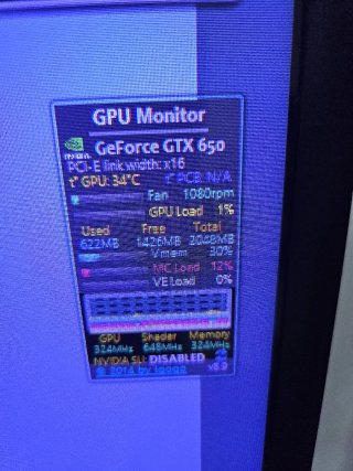 PC Intel i5 4440 3.10GHz 16GB GTX 650
